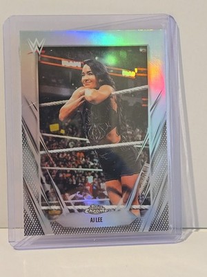 2026 Topps Chrome WWE AJ Lee Refractor