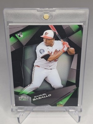 2026 Topps Chrome Black Samuel Basallo RC Depth Of Darkness Case Hit (SSP) DOD-4