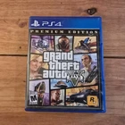 Grand Theft Auto V GTA 5 Premium Edition PS4 PlayStation 4 ESRB M Complete