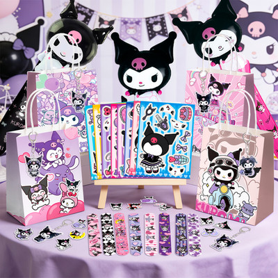 Kuromi Kinder Party Deko Sanrio Party Mitgebsel Geschenk Kinder Partytüten Sets