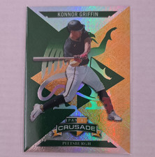 2025 Panini Crusade Konnor Griffin #9 Green /249 Rookie Pittsburgh Pirates