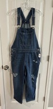 Gap Overalls Western Cottagecore Travel Farm Denim Slouchy Equestrian Southern L