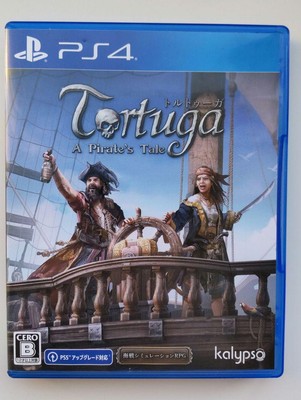 Tortuga A Pirates Tale PS4 PlayStation 4 Simulation RPG Game with Japan Case