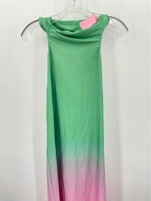 Pre-Owned Baobab Green Size Small Maxi Sleeveless Dress
