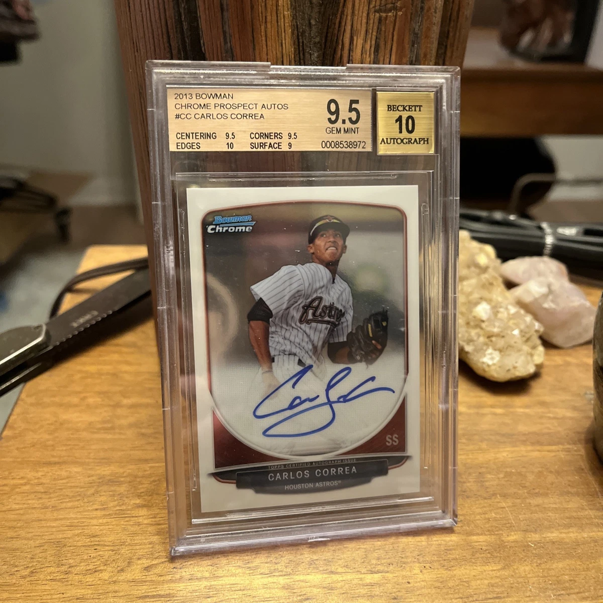 Bowman Carlos Correa Baseball Sports Trading Cards & Accessories