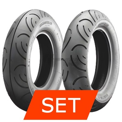 Reifenset Heidenau K61 für Vespa GTS 300 Super Tech 19-23 120/70-12 + 130/70-12
