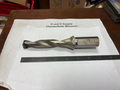 ISCAR DSM 0748-374-100A-5D, Indexable Drill Body, 5xD, With One 19.1mm Insert