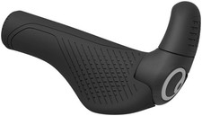 Ergon GS2 Evo Lock-On Ergonomic Bike Handlebar Grips with Recycled Rubber, Made