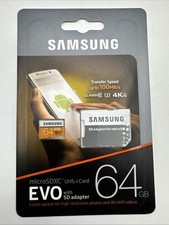 Samsung Memory microSDXC UHS-I Card, EVo Plus 64 GB, NIP