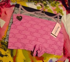 3 JUICY COUTURE JC9585 3PKN COMFY SEAMLESS MF BOYSHORT PANTIES S
