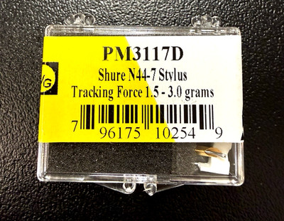 EVG  PM3117D N44-7 SHURE CONICAL DIAMOND fits M44E M44 M55 & MORE! + A FREEBIE!