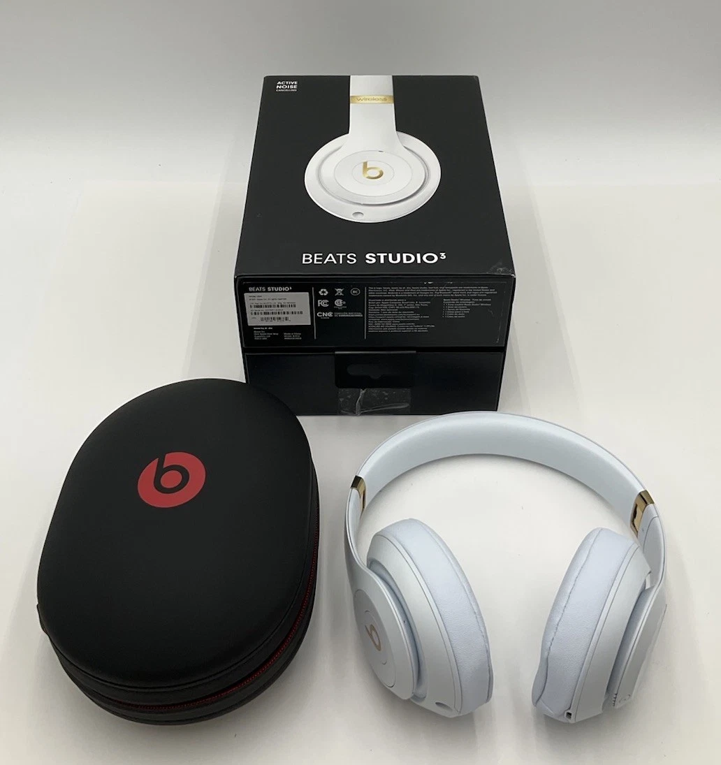 Beats Studio 3 ホワイト　美品 Beats by Dr. Dre Studio3 White Headphones for Sale | Shop New
