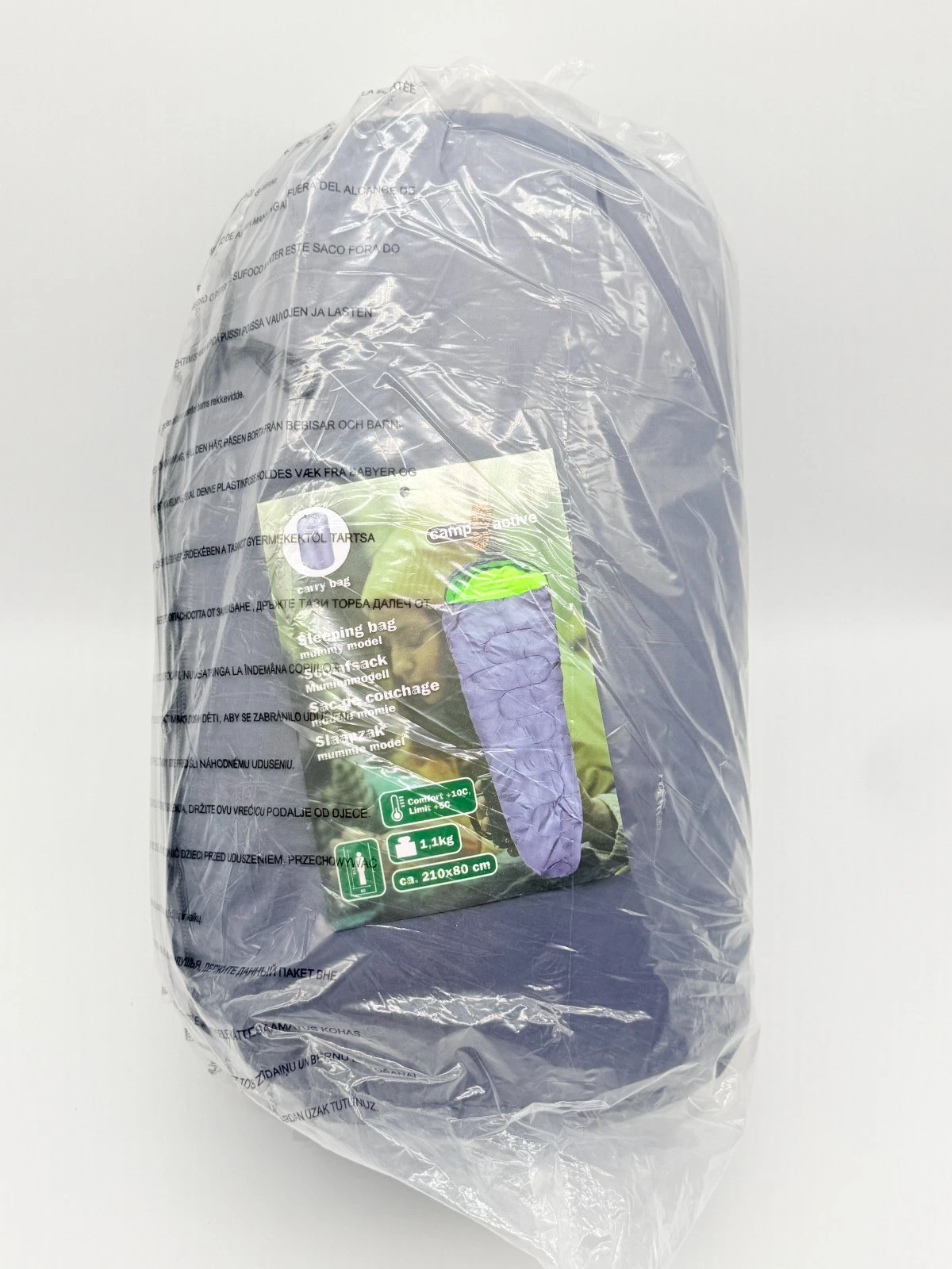 New Camp Active Mummy Sleeping Bag 210x80cm Lightweight Camping Festival Hiking
Opens in a new windo