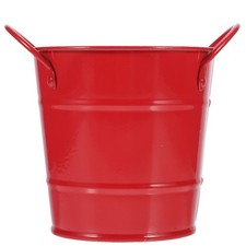 Desktop Gel Pen Stationery Pot Multi-use Iron Pen Bucket Makeup Brush Bucket