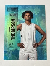 2022 SkyBox Metal Universe Champions Multisport Aqua - Amen Thompson -