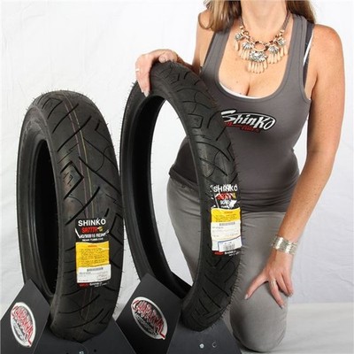 90/90 21, 140/90 16 Shinko SR777 Reinforced A/B Front & Rear Tire