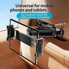 Universal Car Back Seat Headrest Phone Tablet Holder Mount For Samsung S26 S25