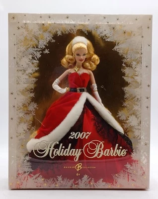 2007 Holiday Barbie Puppe / Barbie Collector / Mattel K7958, NrfB - Bild 1 von 4