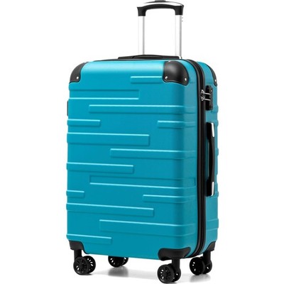 Reisekoffer Hartschale Koffer Trolley ABS 4 Rollen TSA Schloss expandierbar