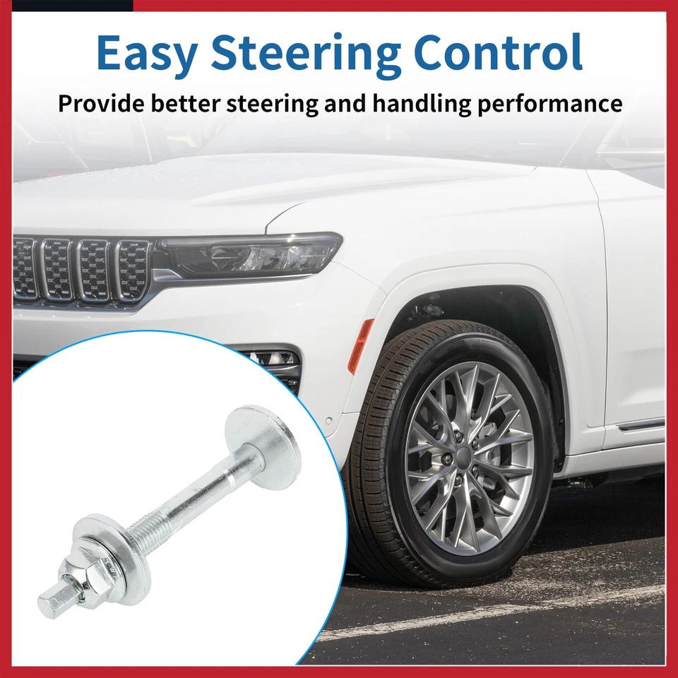 Kit de pernos inclinables de suspensión delantera para Land Rover Discovery 3 con tuerca Foto 2 de 4