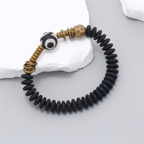 Bohemian Wristband Retro Handwoven Bracelet Cultural Charm Fashionable Accessory - Picture 4 of 8