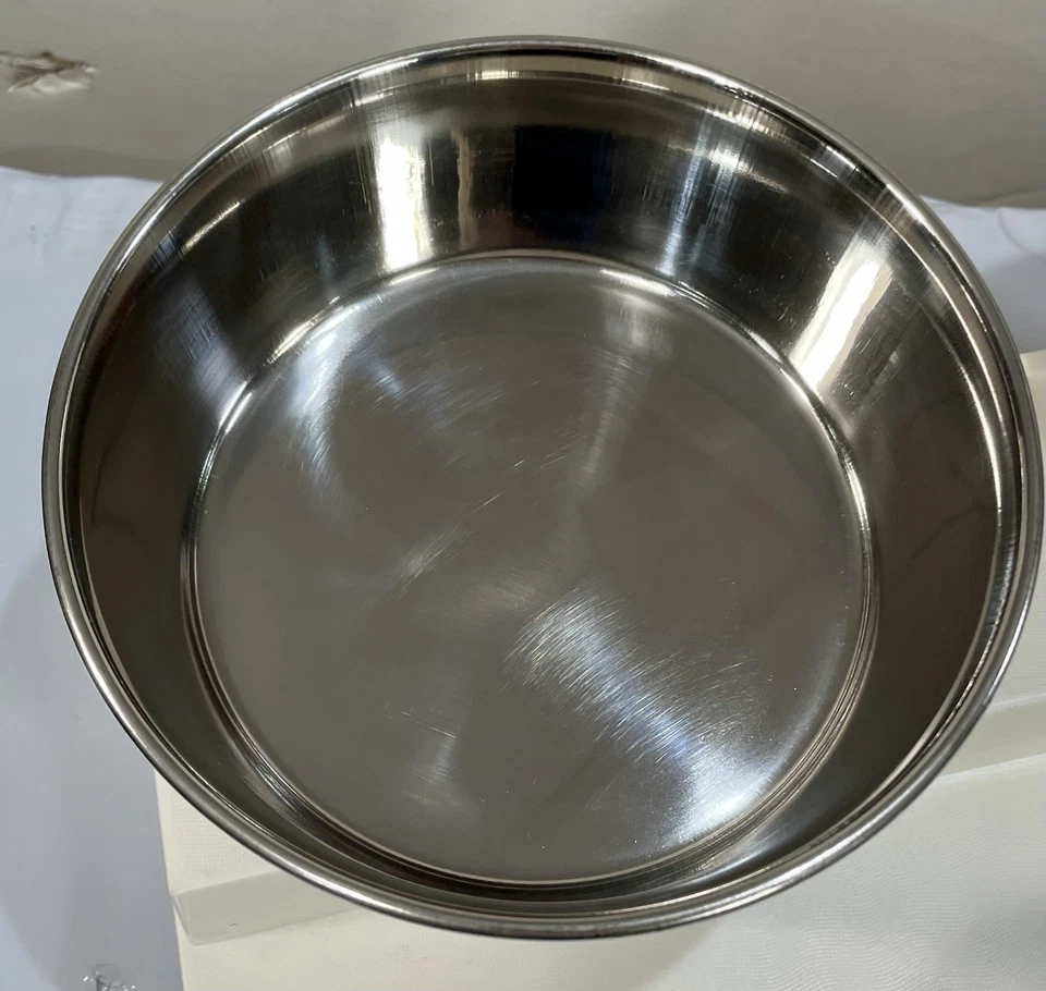 Tigelas de aço inoxidável para animais de estimação novas indipetas à prova de ferrugem - Imagem 4 de 4