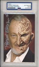ROBERT ENGLUND Autograph SIGNED Photo FREDDY KRUEGER PSA DNA COA Nightmare Elm