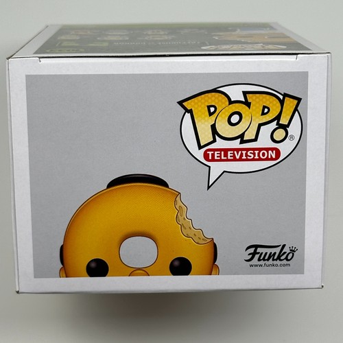 Funko Pop DONUT HEAD HOMER EXCLUSIVE SIMPSONS Treehouse Horror 1033 HIGH GRADE - Picture 6 of 7