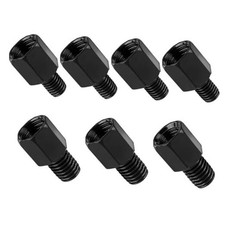 Motorcycle Mirror Mount Adapter 10mm to 10mm/8mm 10mm to 8mm/10mm Black