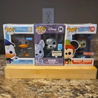 Funko Pop! Disney Art Series Donald Duck, Bambi & Mickey Mouse Exclusive Lot
