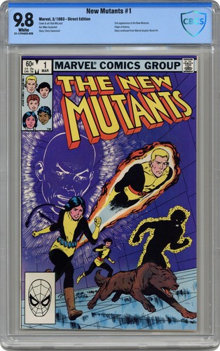 New Mutants 1D CBCS 9.8 1983 21-17F4422-026