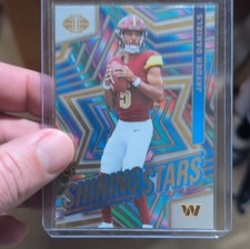 Panini Jayden Daniels Commanders 2024 Illusions Shining Stars & No.3 Card Lot