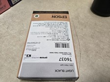 2027 GENUINE EPSON T6037 LIGHT BLACK 220ml INK STYLUS PRO 7800 9800 7880 9880
