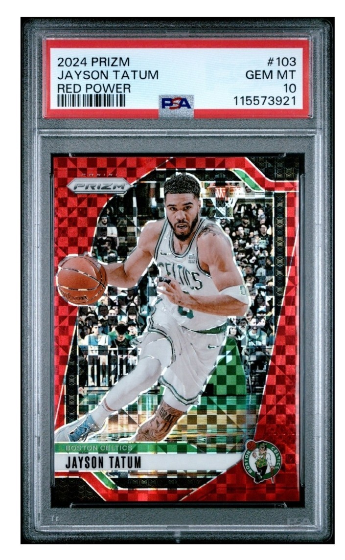 PSA鑑定済ルーキーカード JAYSON TATUM RC PRIZM テイタム 💎🏀 Jayson Tatum Rookie RC Prizm Gem Mint PSA 10 nba