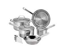 T-fal Performa Stainless Steel Cookware Set 12 Piece Induction Oven... Fast Ship