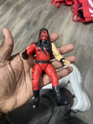 Kane Wrestling Action Figure VTG 1998 Jakks Titan 7'' Toy Wrestler Masked Glove