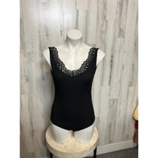 H M black bodysuit