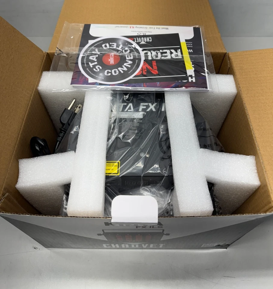 CHAUVET DJ Kinta FX ILS RGBW LED Derby, Laser, LED, Strobe Multi-Effect Fixture - Image 3 of 4