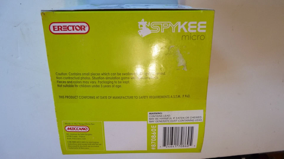 Erector Meccano Spykee Micro Remote controlled Robot Kit - Image 4 of 4