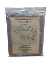 Doll Dress Making KIT: JEANNETTE FIELDS & CO An American Rag Doll “Best” Dress
