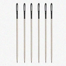 StitchMaster Crewel Needles: Set of 6 Precision Sewing Needles, Size 2