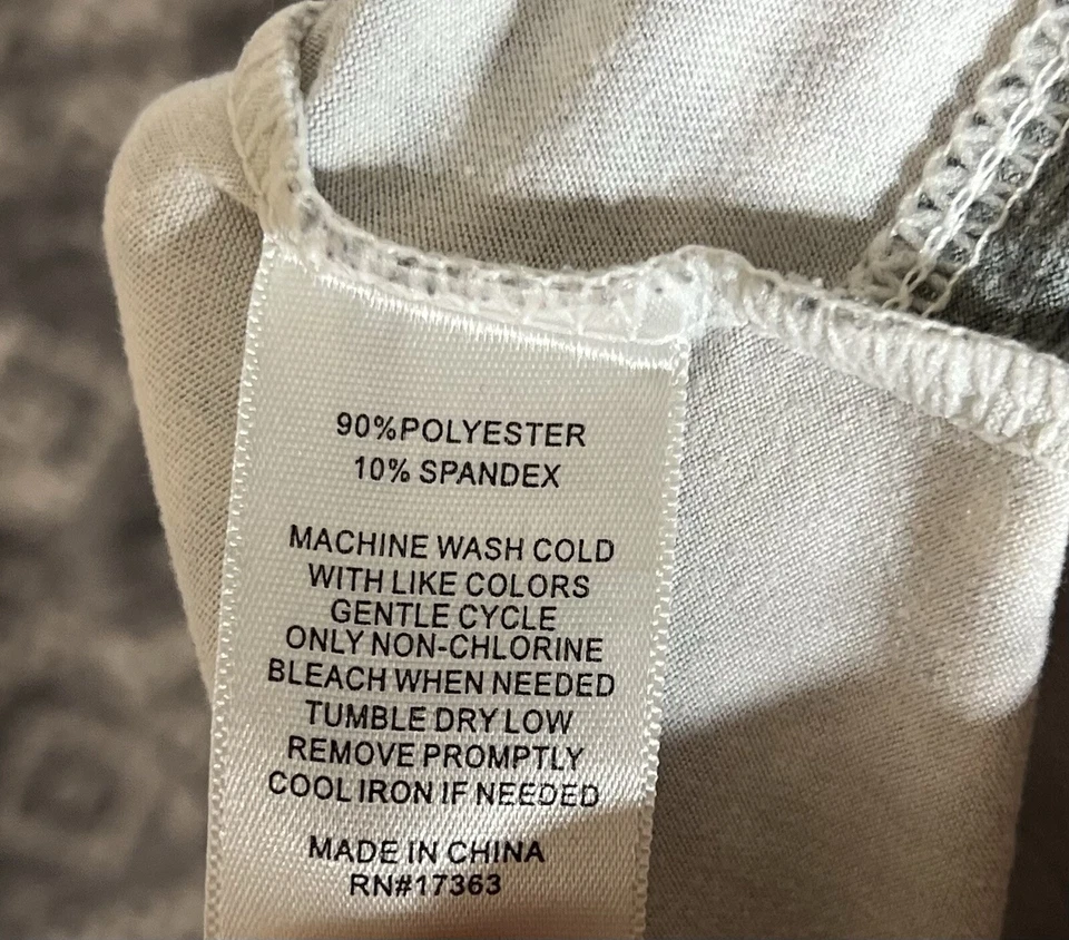 Cuddl Duds Fair Isle Lets Get Cozy Lounge Top Womens Sz M Gray Roll Tab Hi-Low - Image 4 of 4