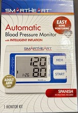 SmartHeart Automatic Adult Digital BLOOD PRESSURE MONITOR Model 01-539 BRAND NEW