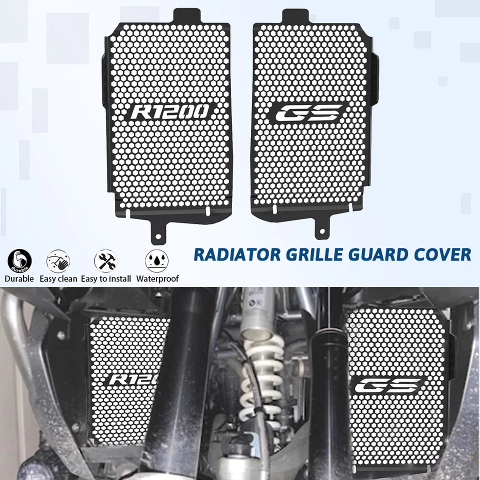 Protector de radiador cubierta de parrilla protector PARA R1200GS LC R 1200 GS Adventure 2013-19 Foto 4 de 4