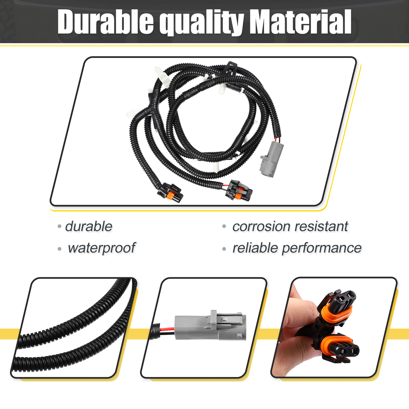 Fog Light Wiring Harness Single Custom for Ford F250 F350 Super Duty