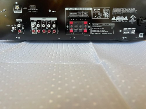 SONY RECEIVER STR-DH190 STEREO NO REMOTE WORKS - Picture 2 of 5