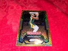 2024 WNBA MONOPOLY PRIZM #64 JORDAN HORSTON GOLD MILLIONAIRE SHIMMER  138/500