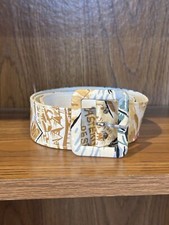 Vintage Women s Astor Belt Patterned Made In Germany Fabric