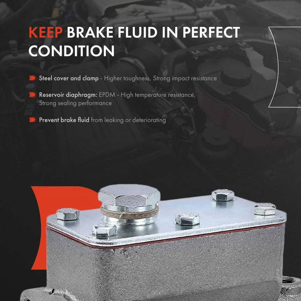 Cilindro maestro de freno con depósito para camioneta Dodge B-1 B-2 B-3 Deluxe Plymouth Foto 3 de 4