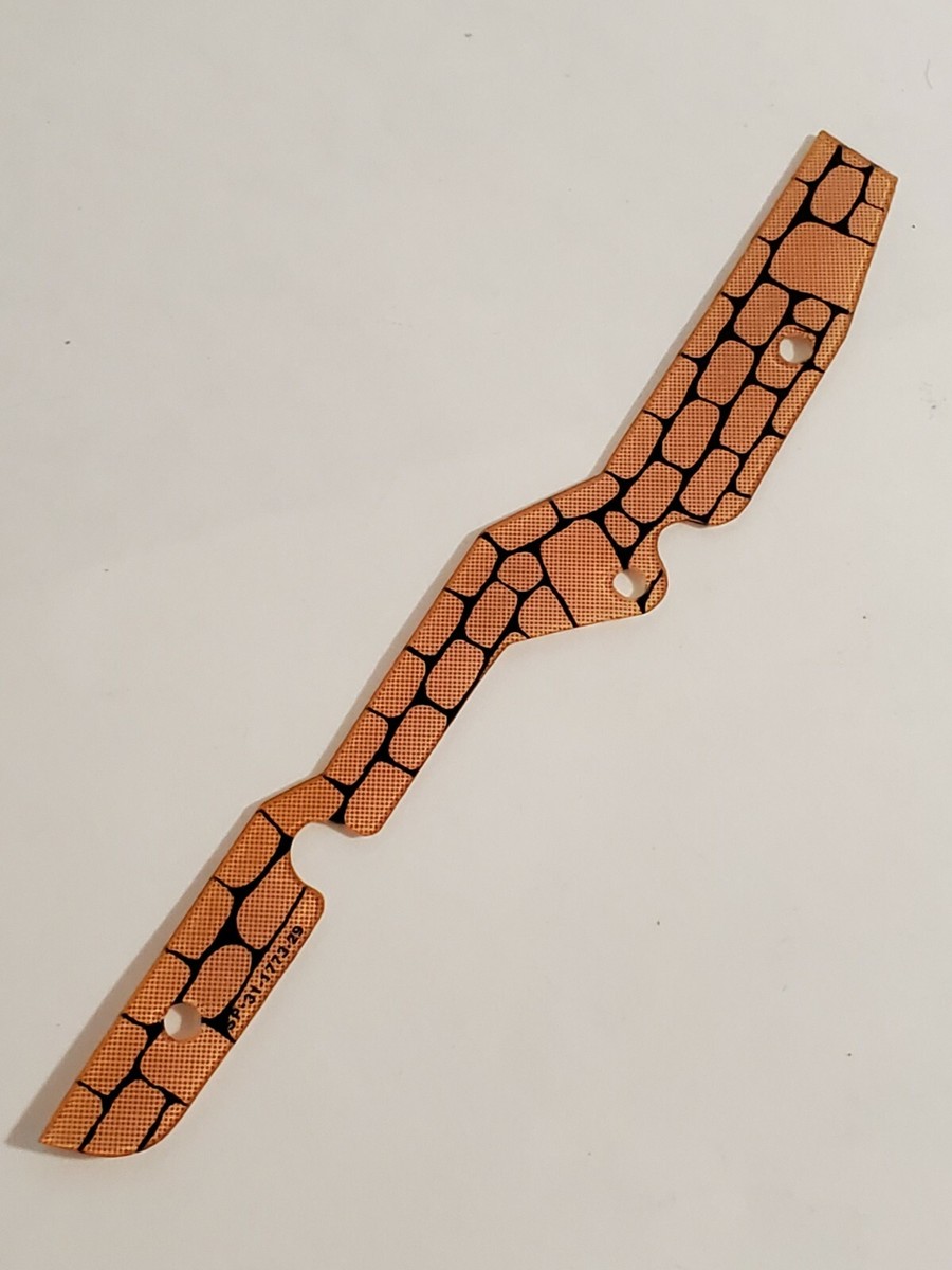 ORIGINAL WILLIAMS INDIANA JONES PINBALL MACHINE PLAYFIELD PLASTIC